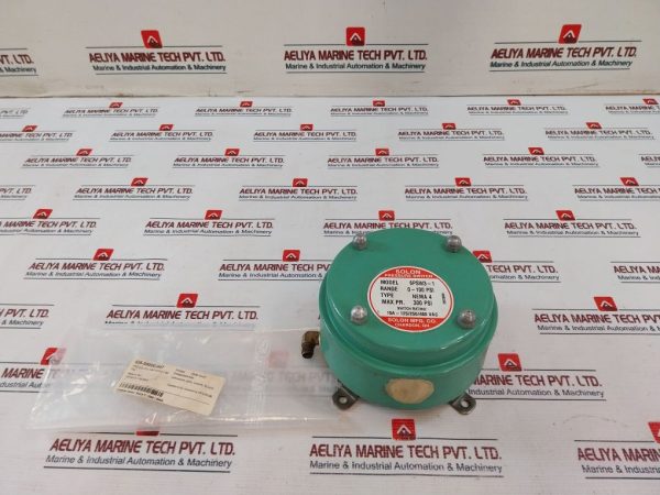 Solon 6psw3-1 Pressure Switch 0-100 Psi