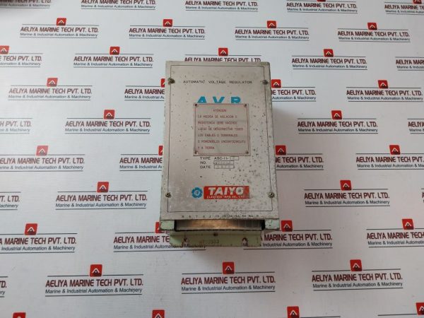 Taiyo Electric Asc-11-2 Automatic Voltage Regulator