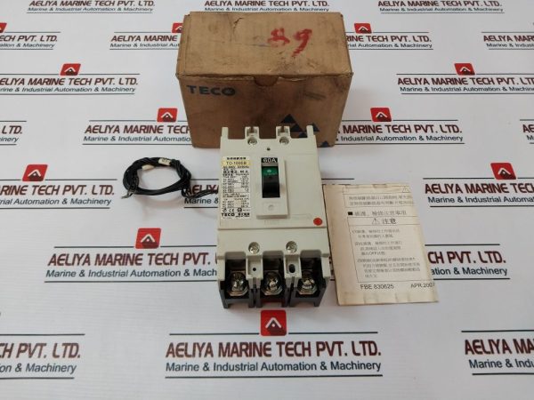 Teco To-100eb No Fuse Circuit Breaker 60a