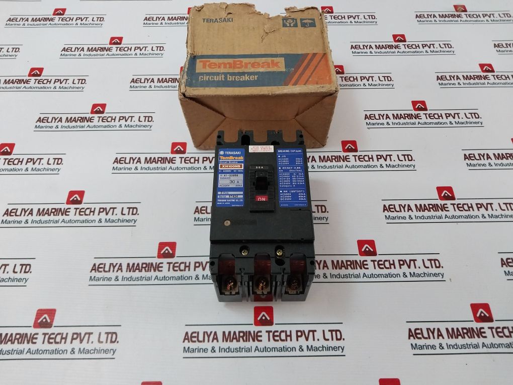 Terasaki Electric Xh100ns 3 Pole Circuit Breaker 30 A