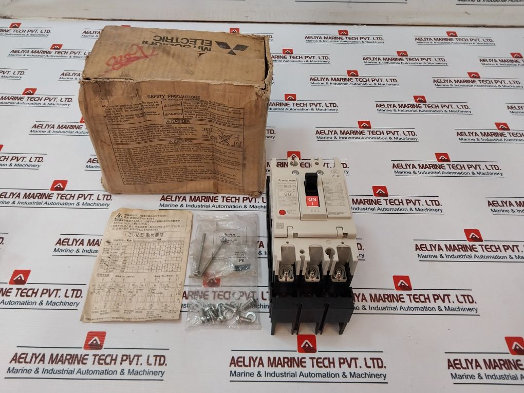 Terasaki Electric Xs50nb 3 Pole No-fuse Circuit Breaker