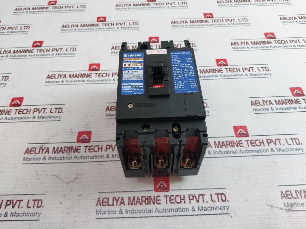Terasaki Xh100ns 3 Pole Circuit Breaker - Image 3