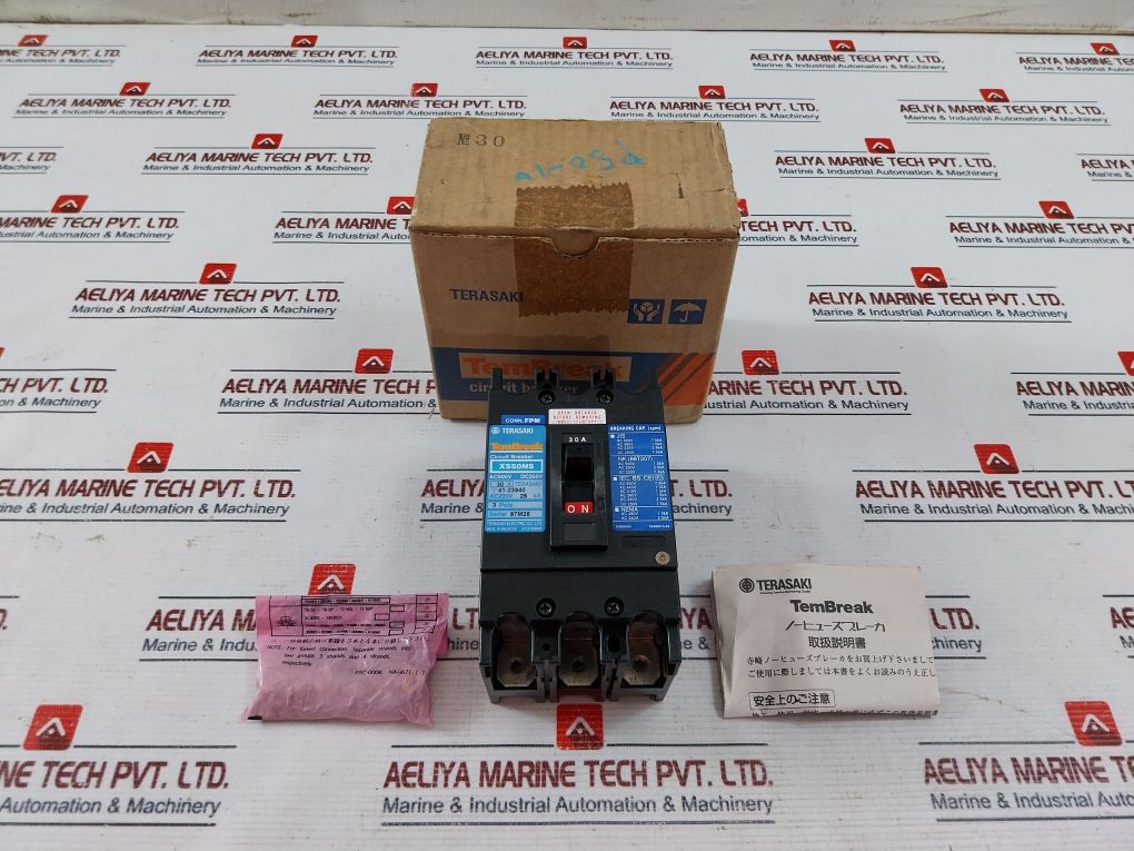 Terasaki Xs50ns 3 Pole Circuit Breaker Dc250v