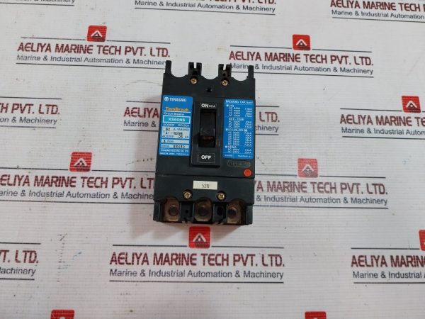 Terasaki Xs60ns 3 Pole Circuit Breaker Ac600v