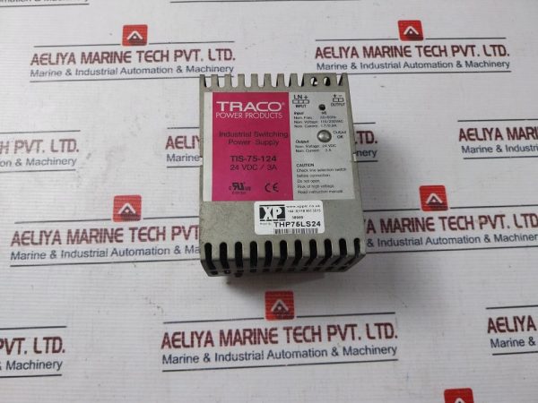 Traco Tis-75-124 Industrial Switching Power Supply