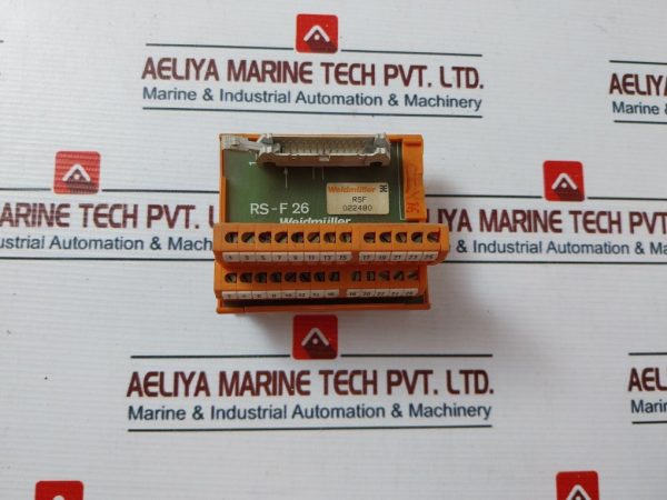 Weidmuller Rs-f26 Interface Module