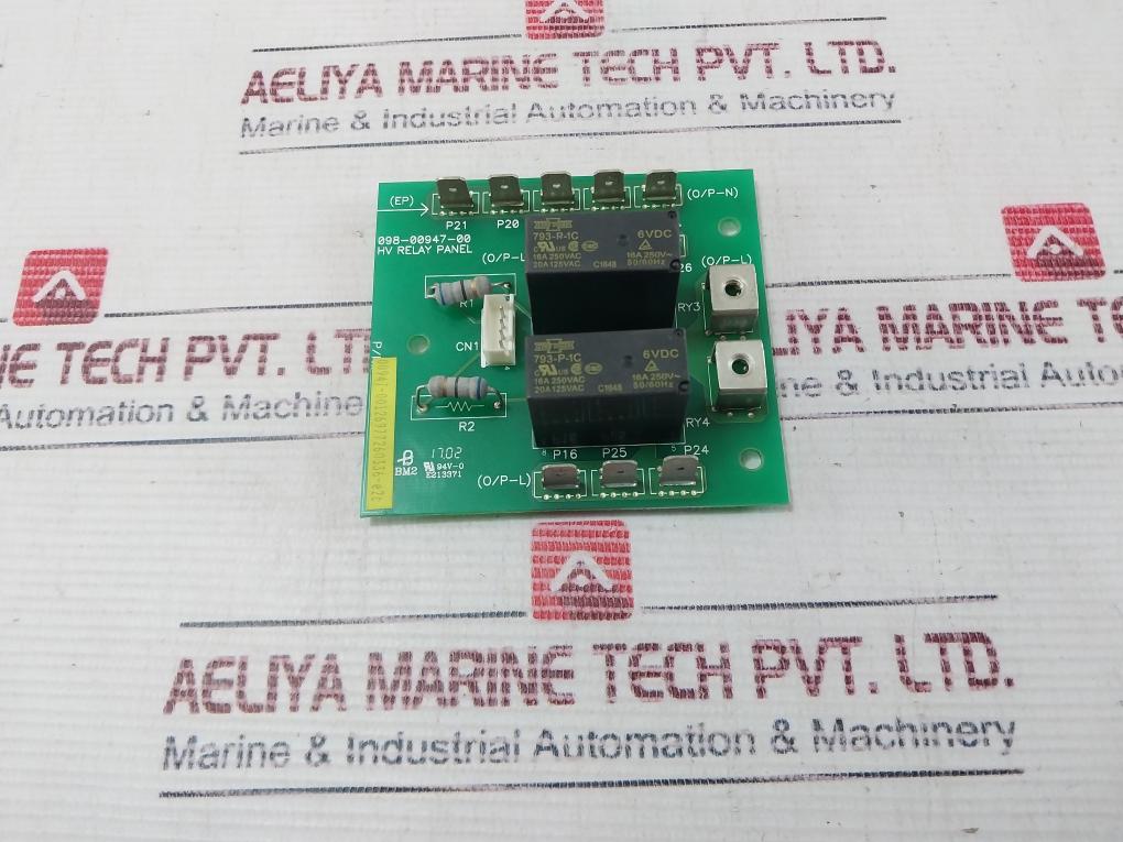 098-00947-00 Hv Relay Panel