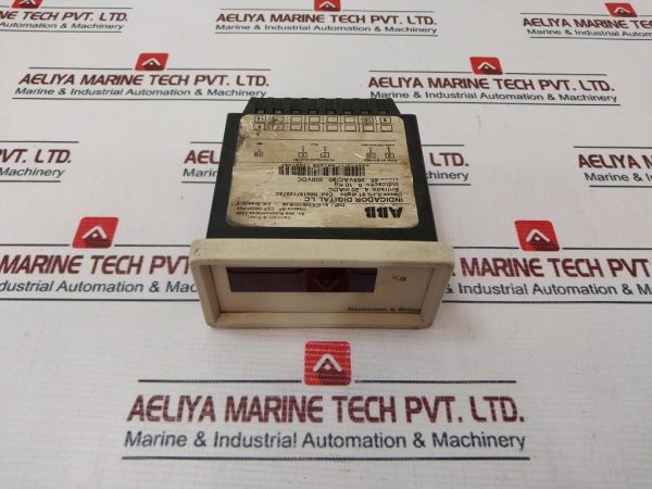 Abb Hartmann & Braun N0019712074c Lc Digital Indicator