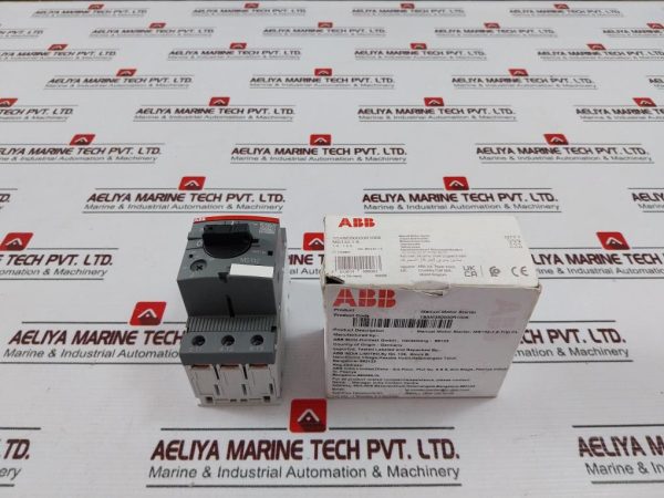 Abb Ms132-1.6 Manual Motor Starter 690v