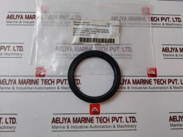 Aker 80x100x10 Din 3760 Rotary Shaft Seal