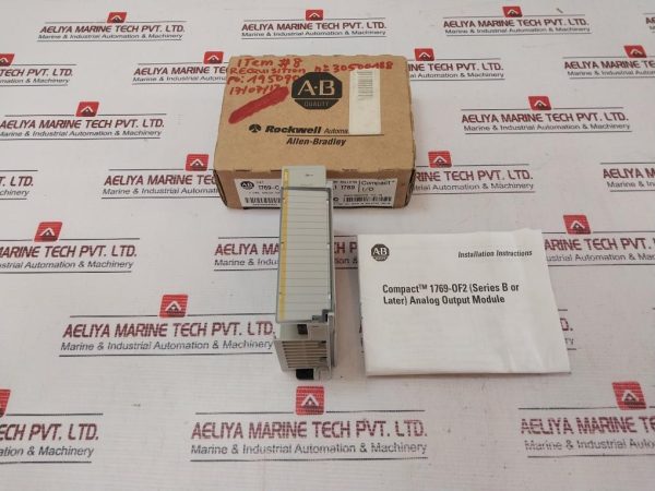 Allen-bradley Rockwell Automation 1769-of2 2 Channel Analog Output Module