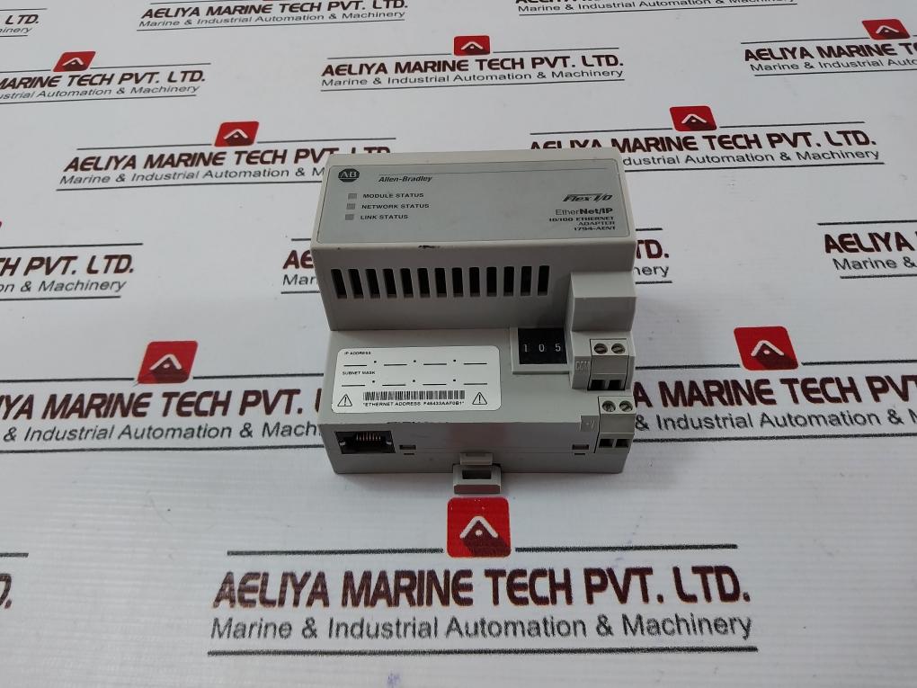 Allen-bradley Rockwell Automation 1794-aent 10100 Ethernet Adapter