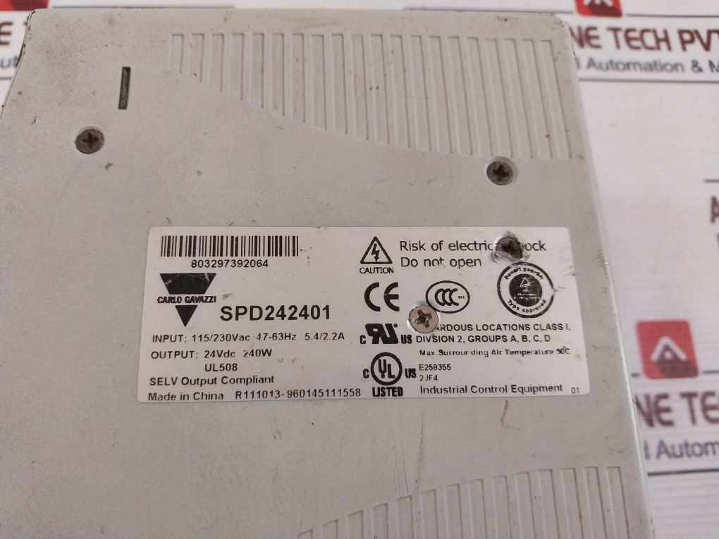 Carlo Gavazzi Spd24240 Switching Power Supply - Image 6