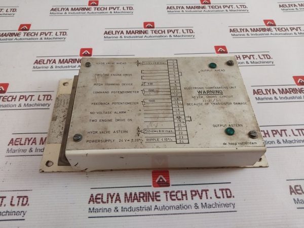 De Hoop Rotterdam 775.53.25.11 Electronic Comparating Unit