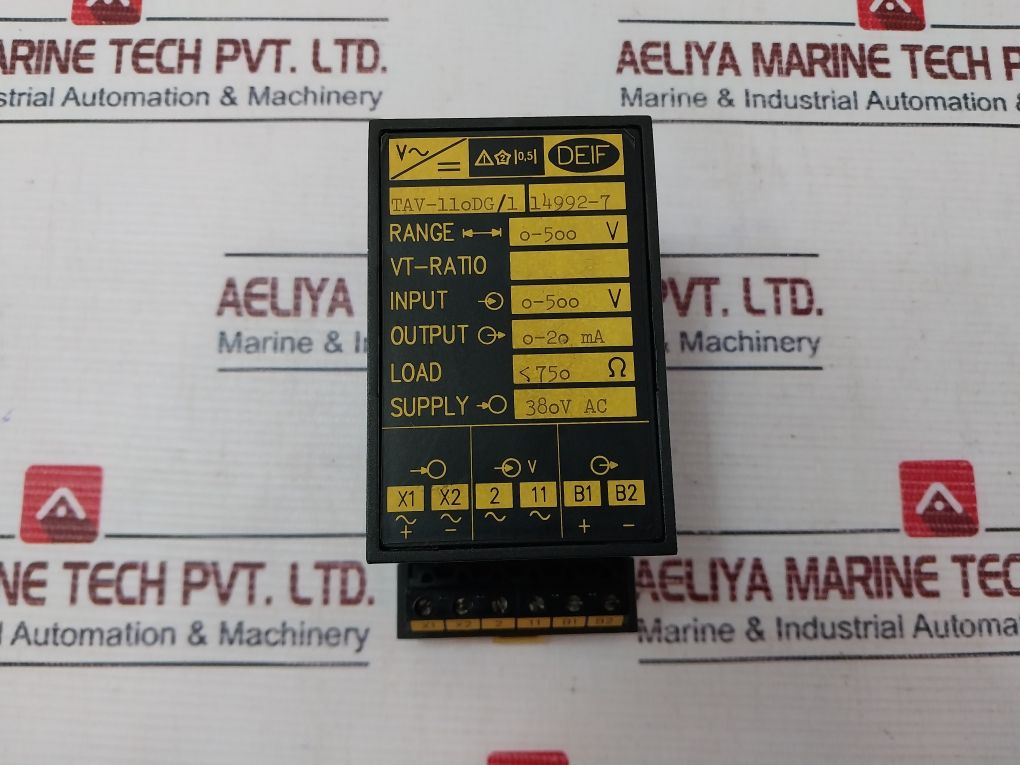 Deif Tav-110dg/1 Transducer 380v Ac - Image 4