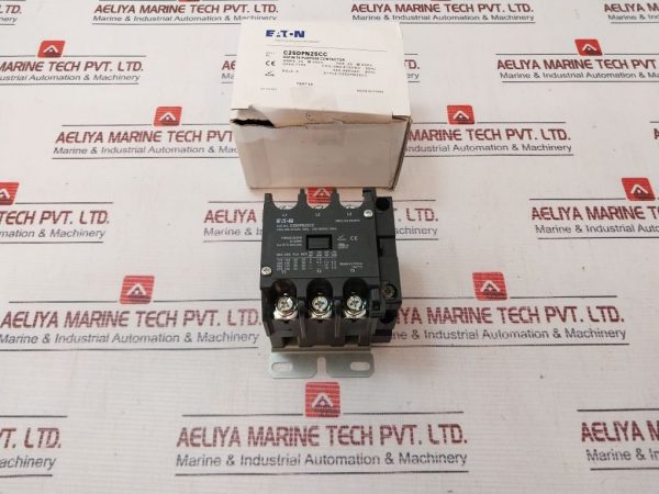 Eaton C25dpn25cc Definite Purpose Contactor