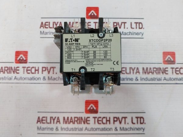 Eaton Xtcddp2p20 Magnetic Contactor