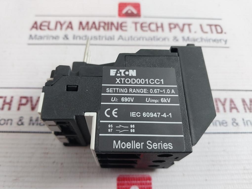 Eaton Xtod001cc1 Thermal Overload Relay - Image 4