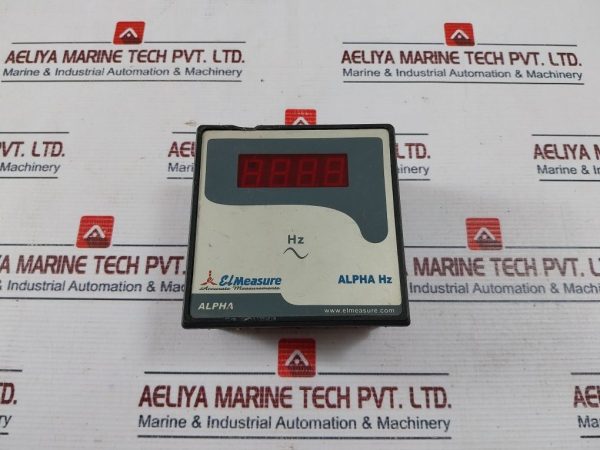 Elmeasure Alpha Hz Frequency Meter 80-300v Ac