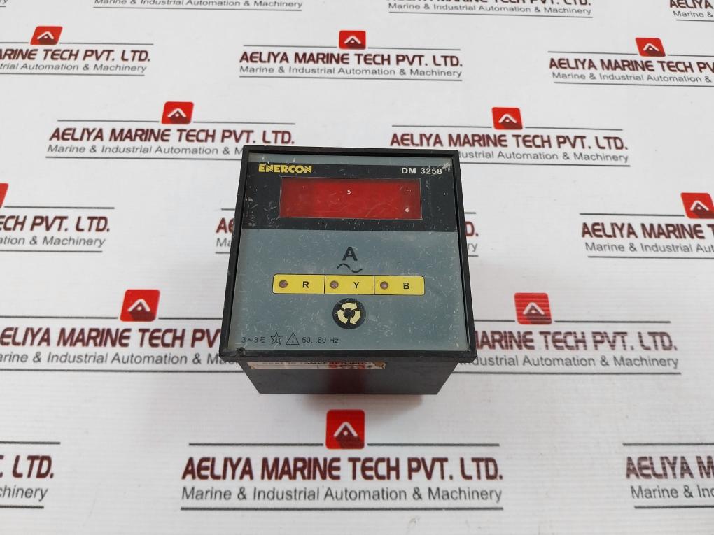 Enercon Dm 3258 Digital Panel Meter