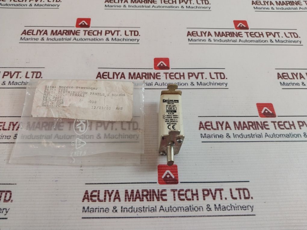 Ferraz Shawmut Nh 00 Fuse 100a