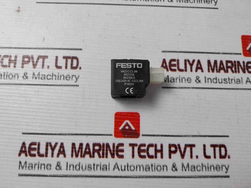 Festo Vacs-c-c1-3w Solenoid Valve Coil