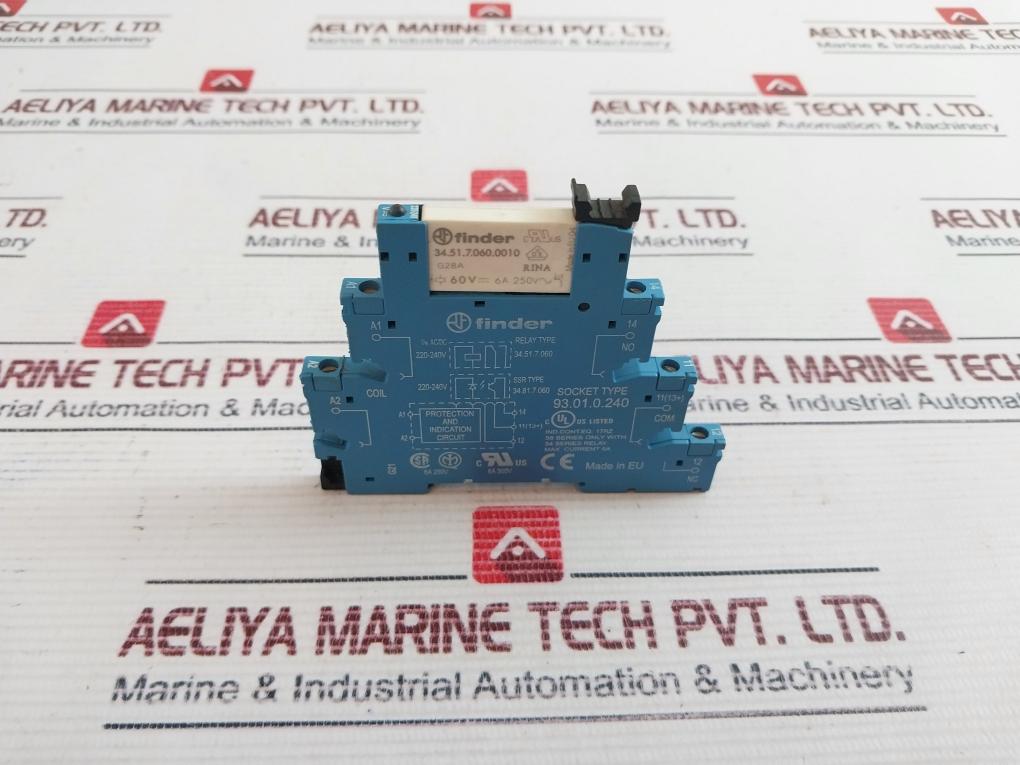 Finder Rina 93.01.0.240 Relay Socket