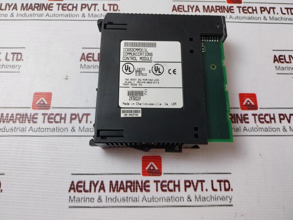 Ge Fanuc Ic693cmm311l Communications Control Module - Aeliya Marine