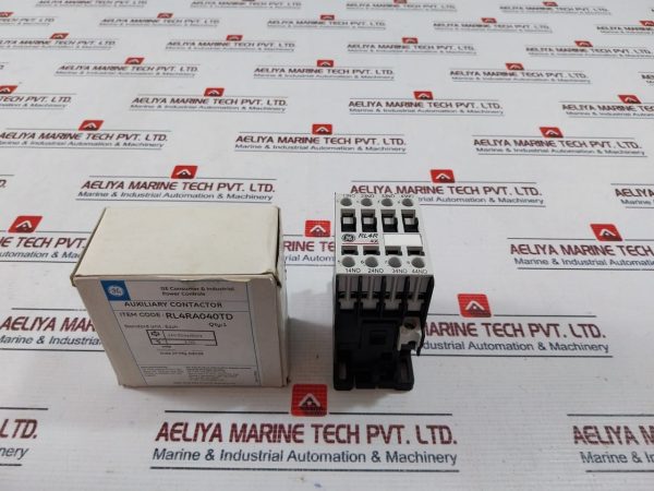 General Electric Rl4ra040t Auxiliary Contactor