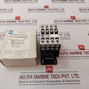 General Electric Rl4ra040t Auxiliary Contactor 20a