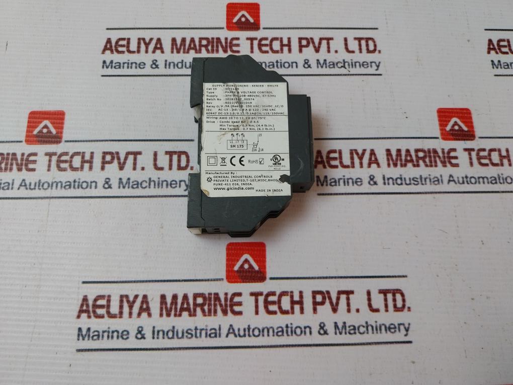 Gic Sm175 Voltage Monitoring Relay - Image 5