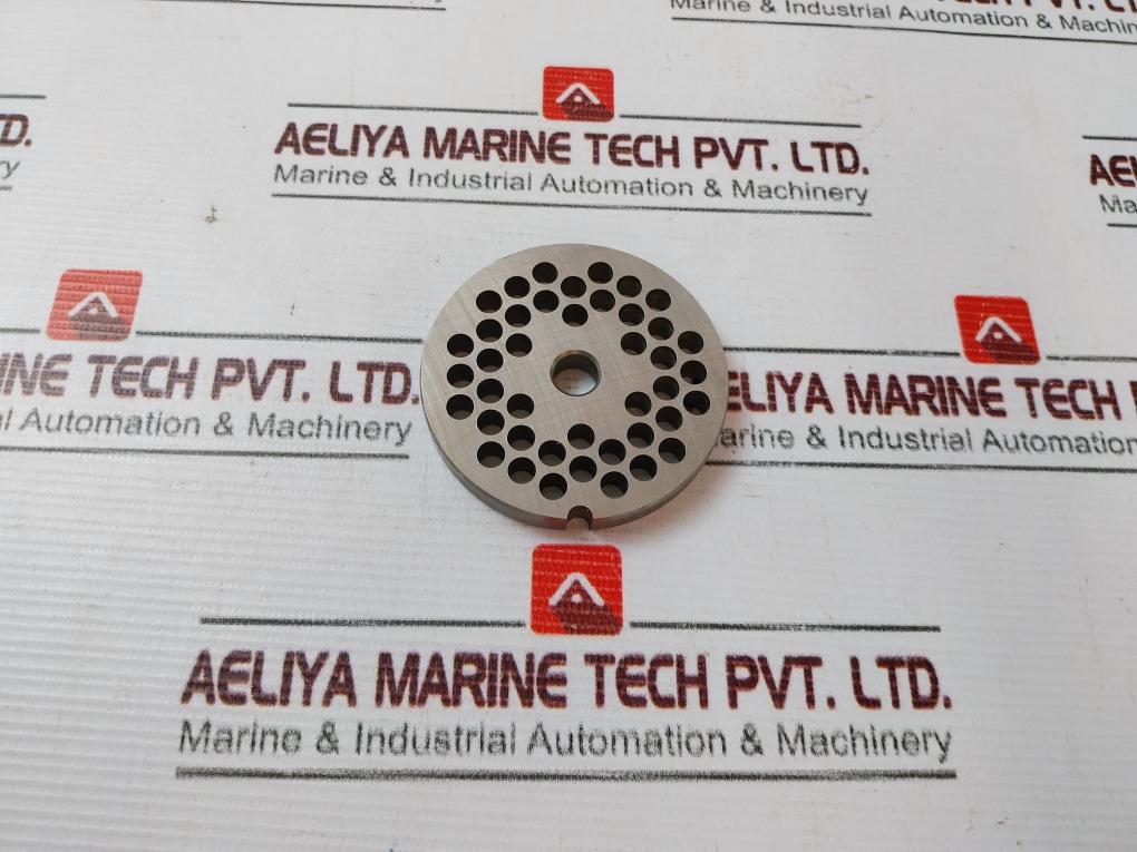 Hobart 12-14 Large Burger Grind Meat Grinder Disc Plate