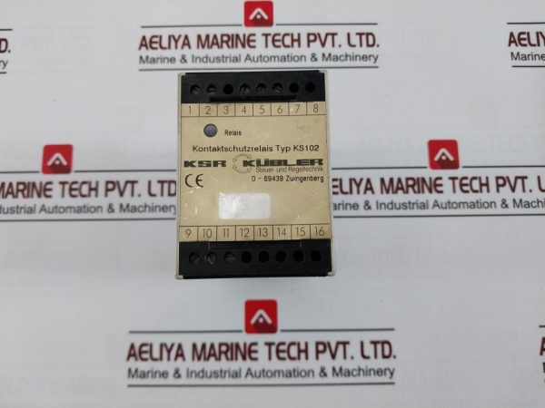 Ksr Kubler Ks 102 Contact Protection Relay 230v