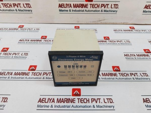 Larsen & Toubro 3 Phase 4 Wire Electronic Energy Meter 240 V