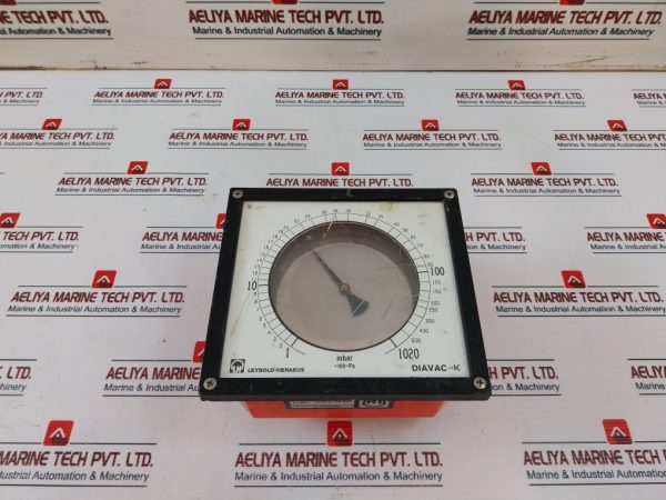 Leybold-heraeus Diavac-k Vacuum Gauge