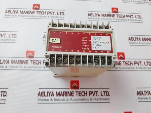 Megacon Mc2w3a Relay 440v