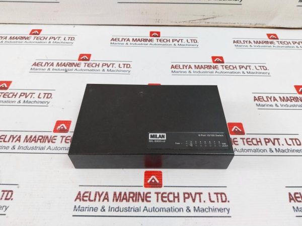 Milan Mil-s800i-v2 8 Port 10/100 Switch