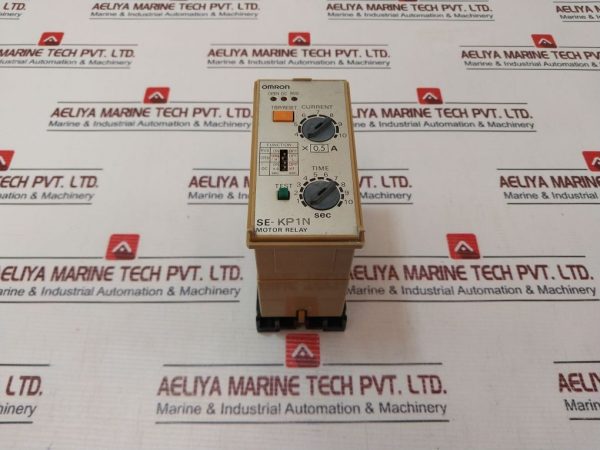 Omron Se-kp1n Motor Relay 0-10 Sec