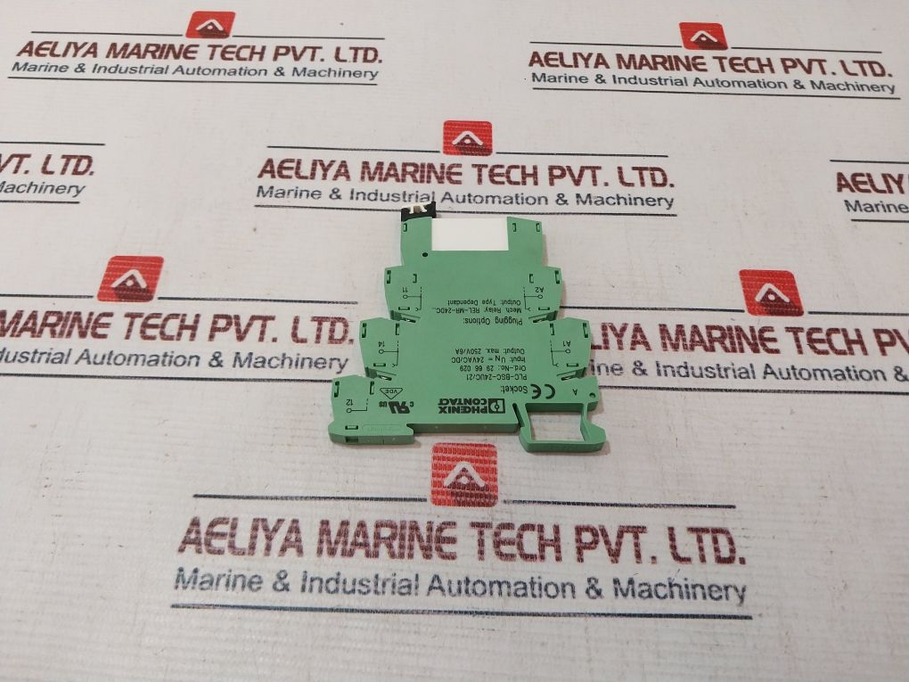 Phoenix Contact Plc-bsc-24uc/21 Relay Base 29 66 029 - Image 3