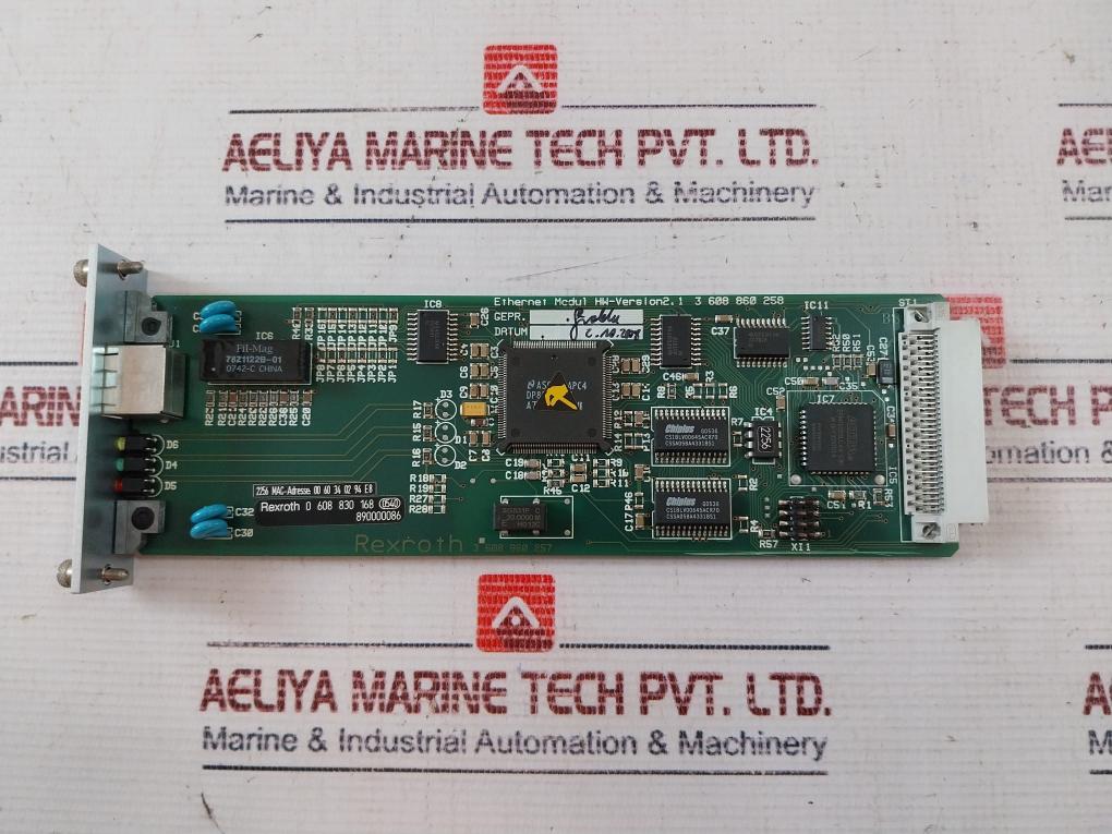 Rexroth 3 608 860 258 Ethernet Modul Hw-version2.1