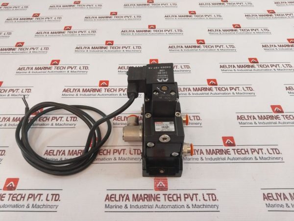 Rexroth Mecman 04983-197-18 Solenoid Valve & Coil