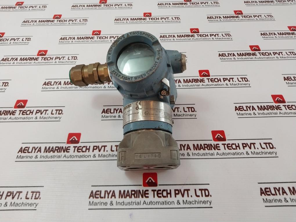 Rosemount 3051cd2a22a1bs2m5b4e8p1q4q8 Pressure Transmitter Ip66