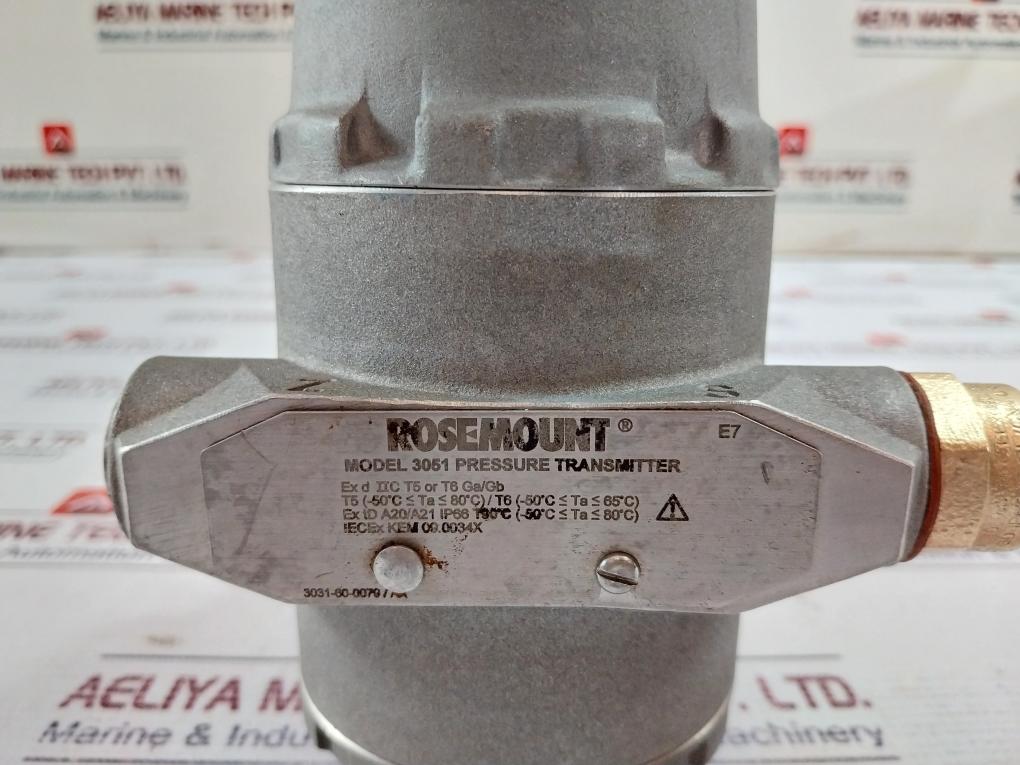 Rosemount 3051cd3a02a1km6b9e7h2l4q4q8 Pressure Transmitter 4-20ma - Image 6