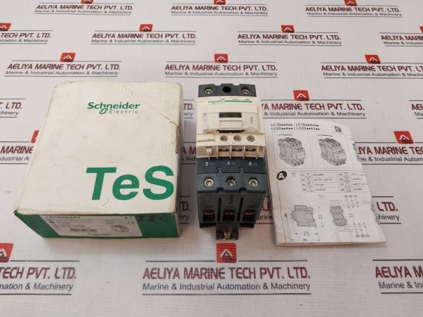 Schneider Electric Telemecanique Lc1d40ap7 3 Pole Contactor 60a