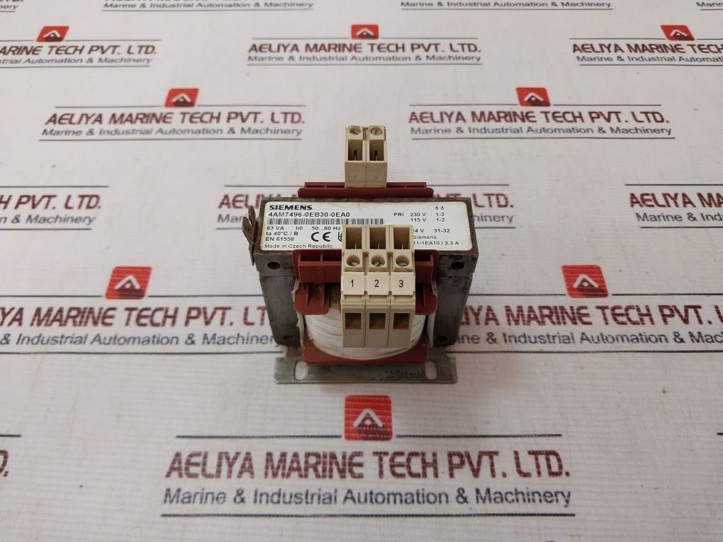Siemens 4am7496-0eb30-0ea0 Transformer