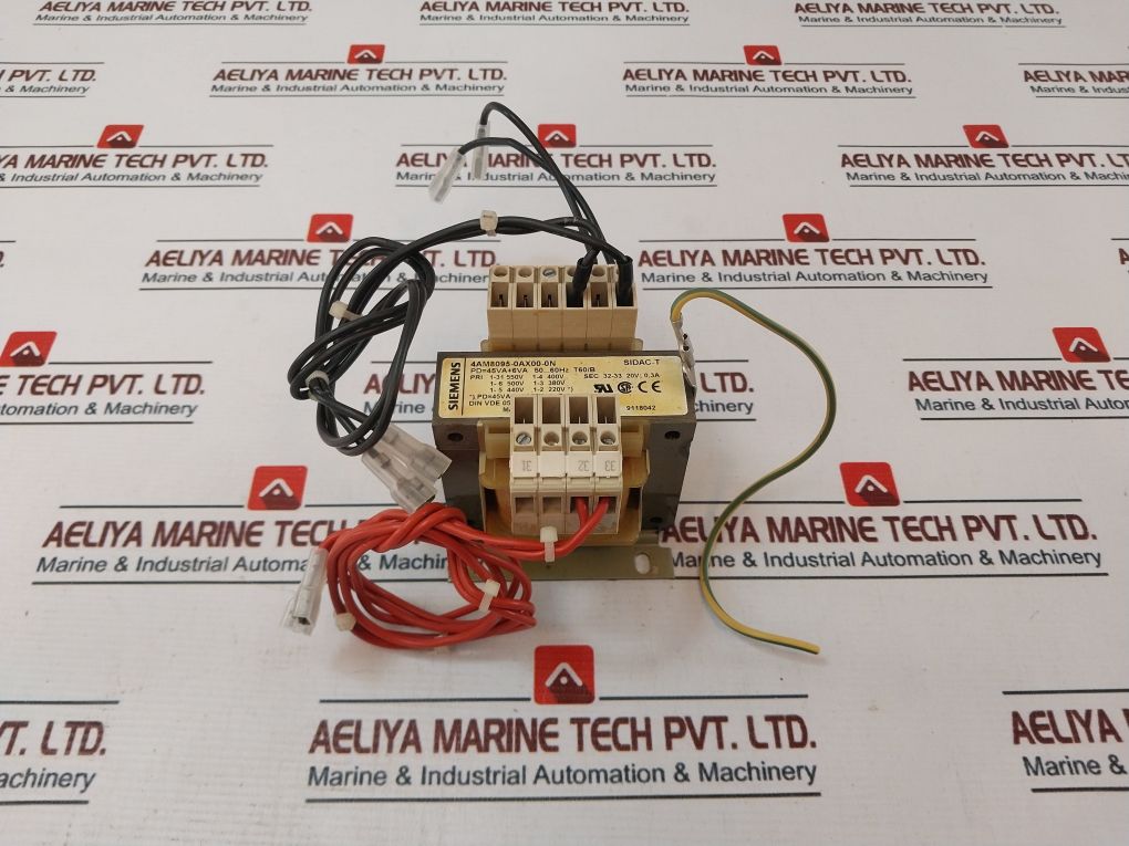 Siemens 4am8095-0ax00-0n Transformer
