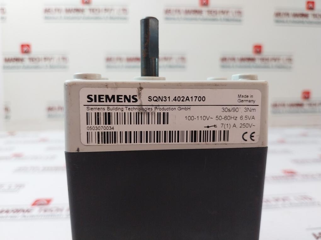 Siemens Sqn31.402a1700 Servo Motor - Image 6