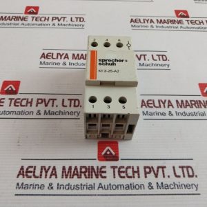 Sprecher+schuh Kt 3-25-a2 Motor Circuit Controller 600v