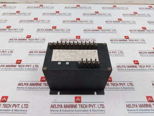Toyo Keiki Eg-3at 3 Phase Watt Transducer 460115v