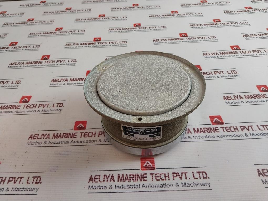 Veb Feinger’a’tebau 103 Drebach Erzg Gdr Ships Marine Weather Barometer - Image 4